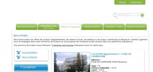 Louer votre appartement ou maison à Besançon