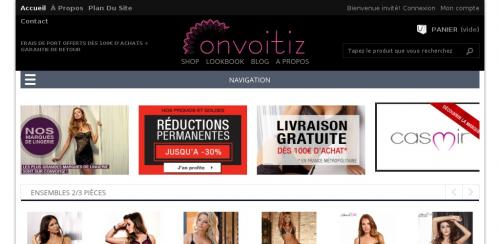 Boutique de lingerie chic Convoitiz