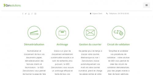 Zensolutions : logiciel de GED pour les professionnels et les collectivités territoriales